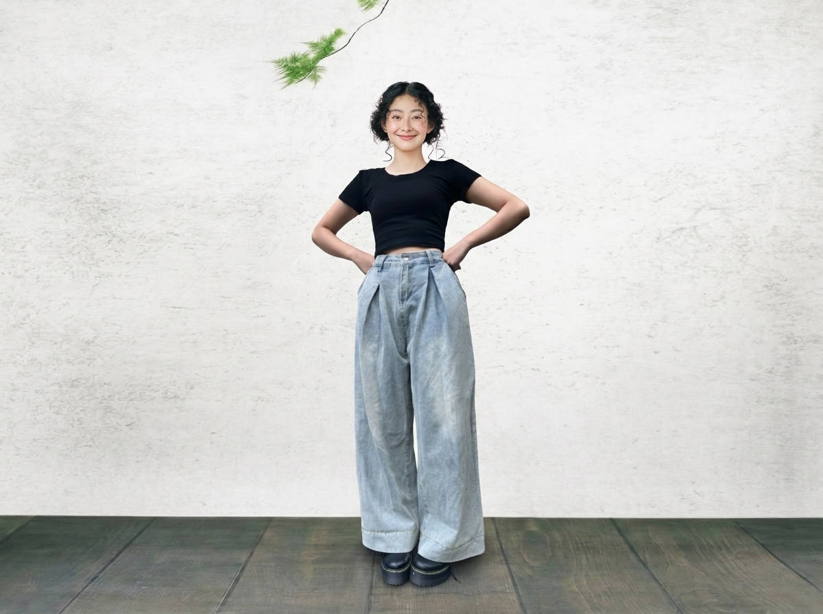 Leather Oversized Pants