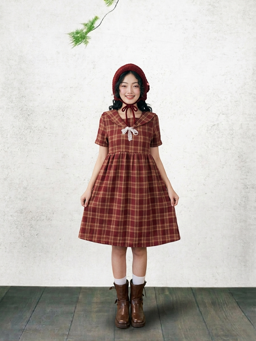 Plaid Dress